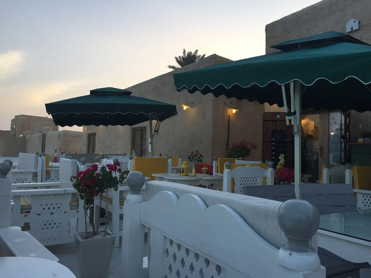 A small coffee shop in Souq Waqif, Al Wakra